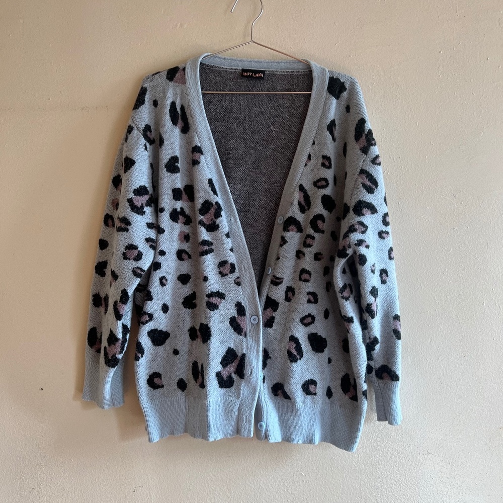 Hot Lava Cardigan Sweater